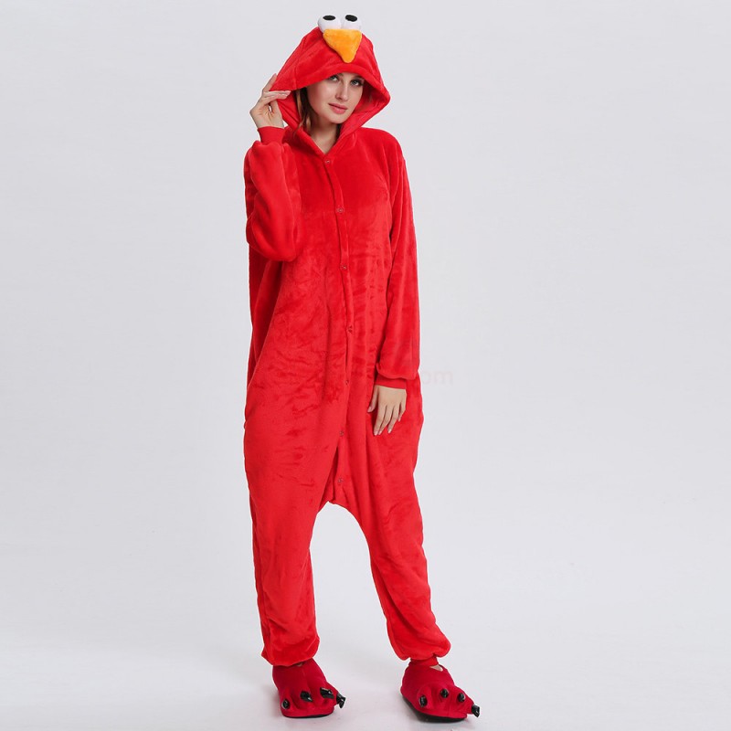 elmo onesie pajamas